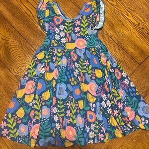 LITTLE SLEEPIES DRESS: FLORAL (Size 3T)